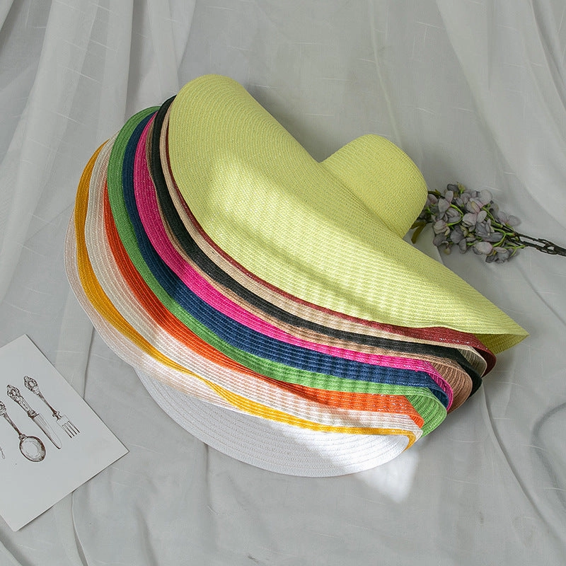 Wholesale Foldable Straw Bucket Hat