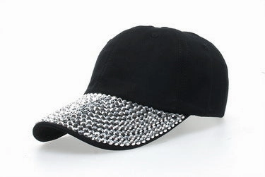 Wholesale Full brim diamond baseball cap