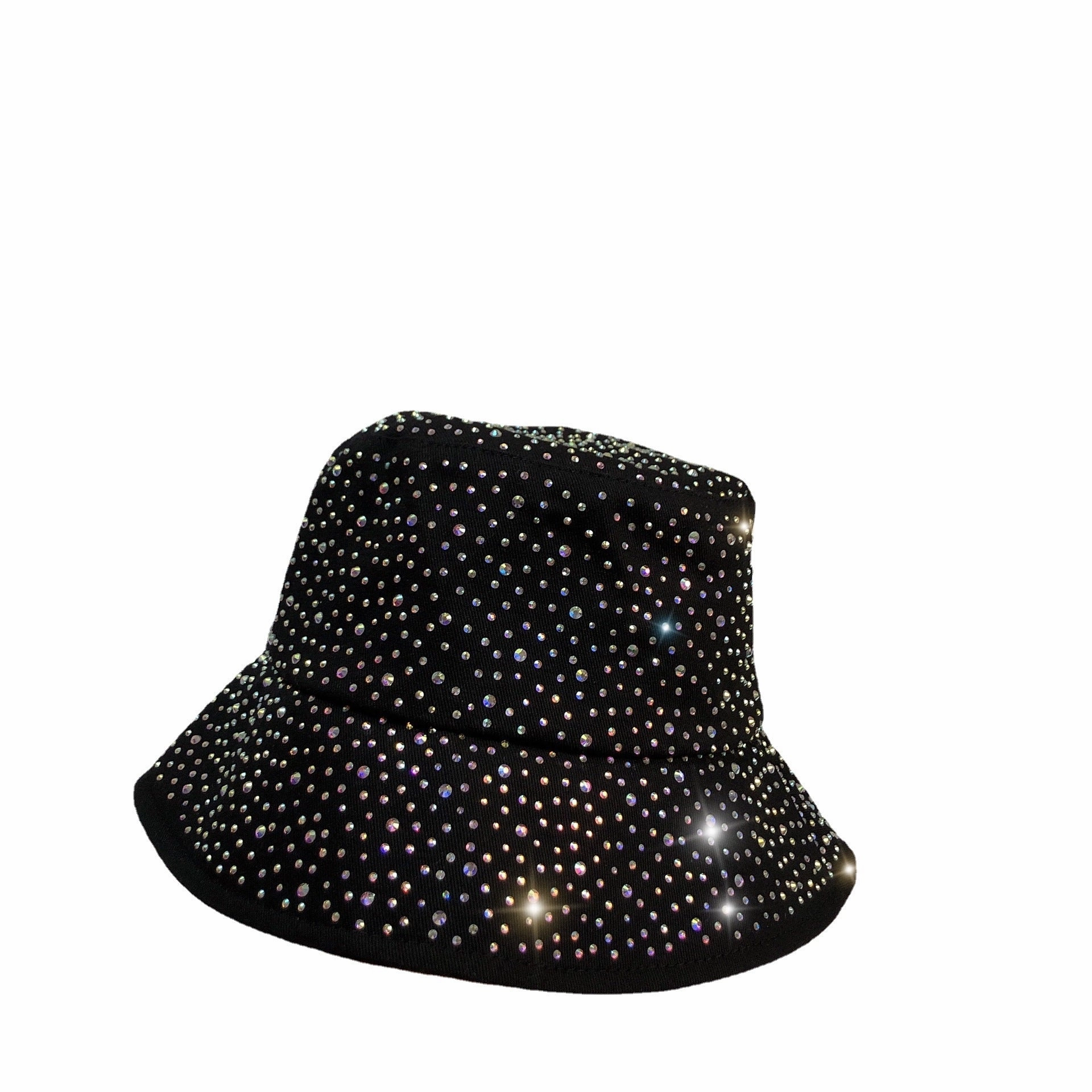 Wholesale Full Diamond Pure Cotton Fisherman Hat Basin Hat