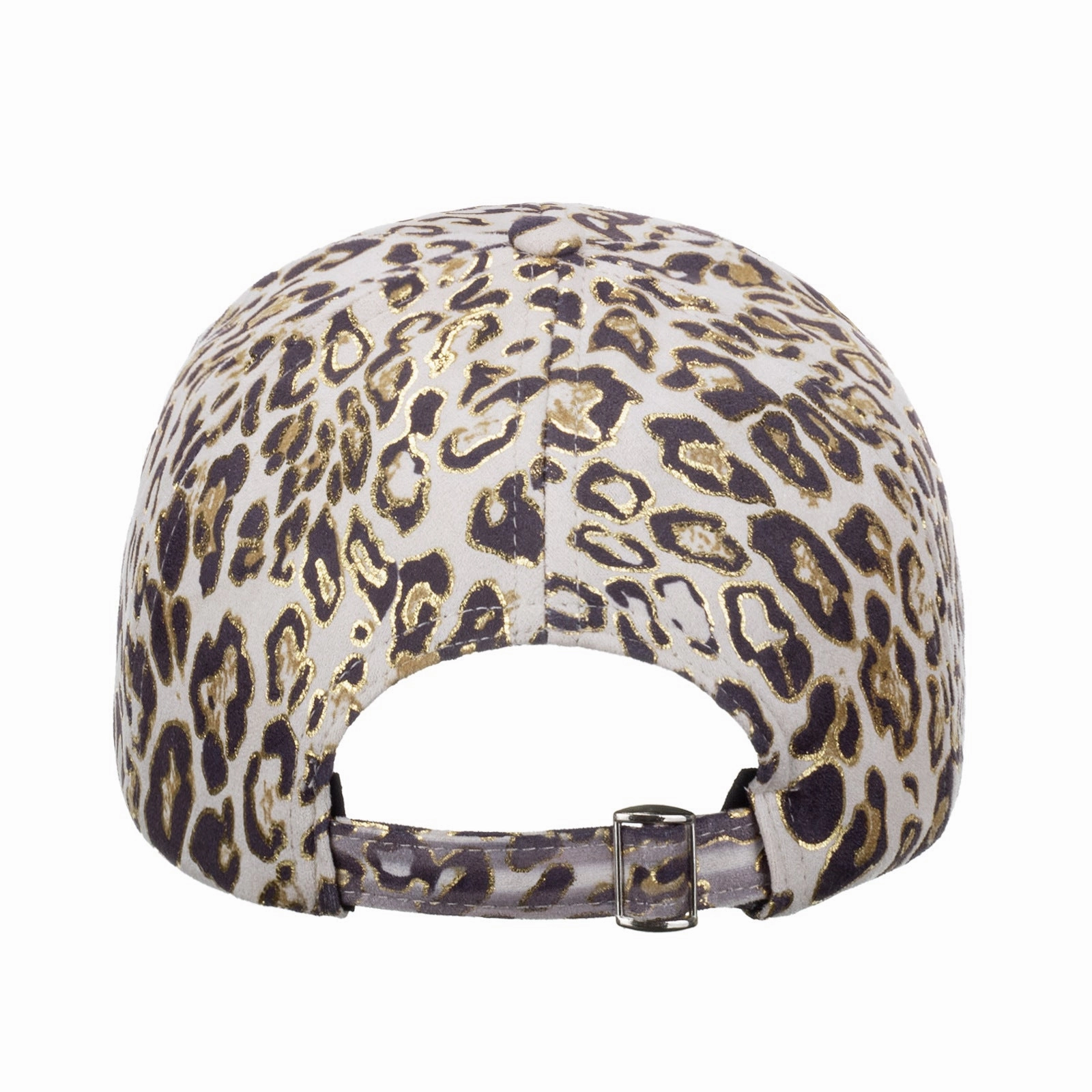 Wholesale Gold foil leopard print baseball cap sun hat