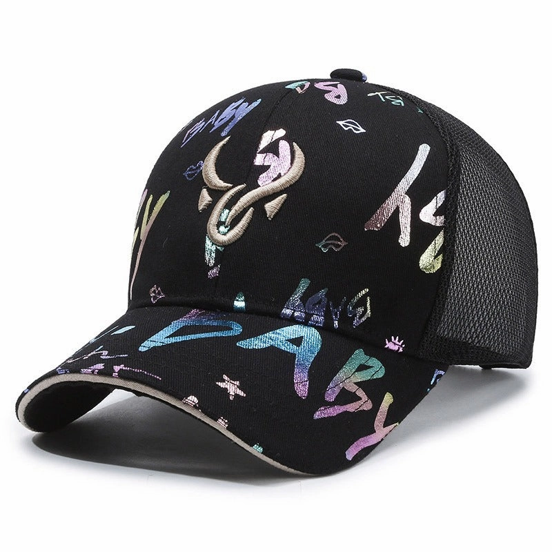 Wholesale Graffiti Embroidered Hat Breathable Baseball Hat