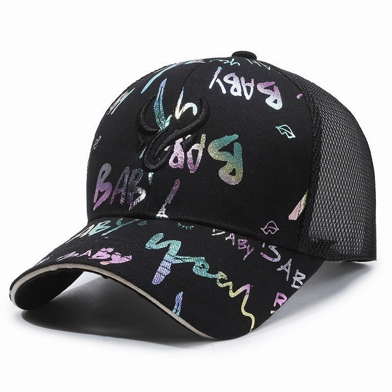 Wholesale Graffiti Embroidered Hat Breathable Baseball Hat