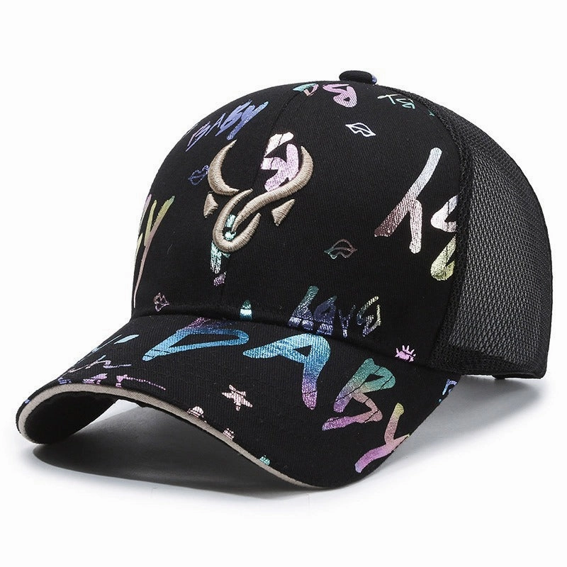 Wholesale Graffiti Embroidered Hat Breathable Baseball Hat