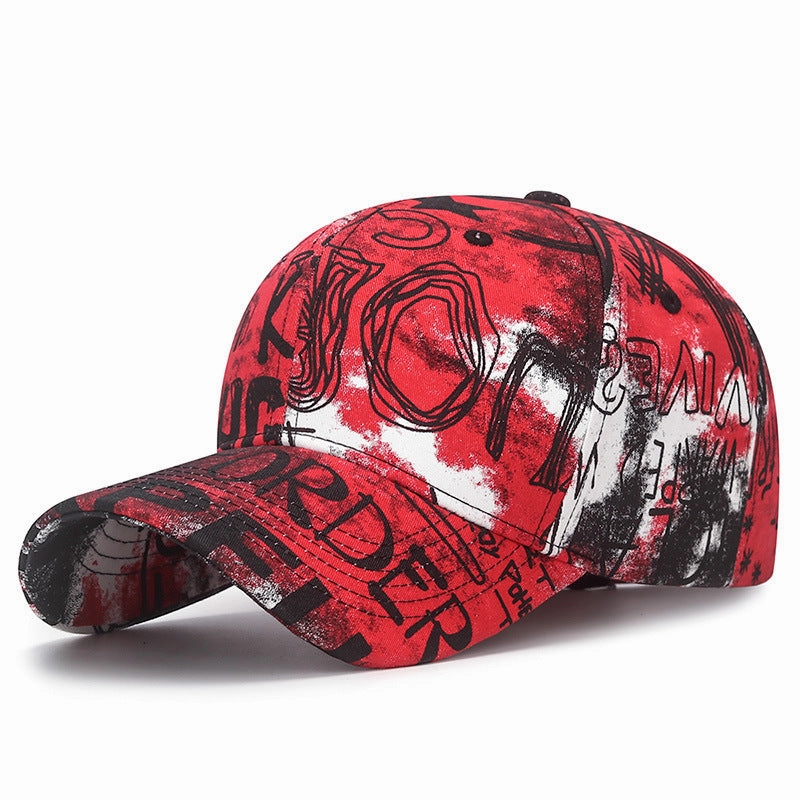 Wholesale Graffiti Floral Personalized Painted Baseball Cap