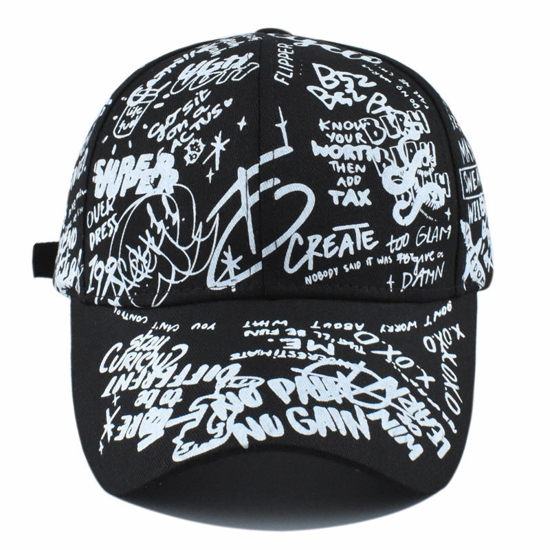 Wholesale Graffiti Print Baseball Cap