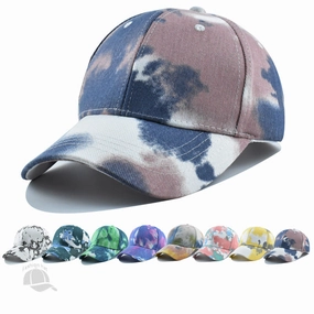 Wholesale Graffiti Tie Dyeing Fashion Personality Outdoor Leisure Travel Sunshade Baseball Hat