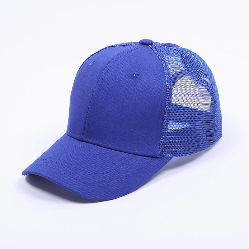 Wholesale Grid Customized Advertising Baseball Cap