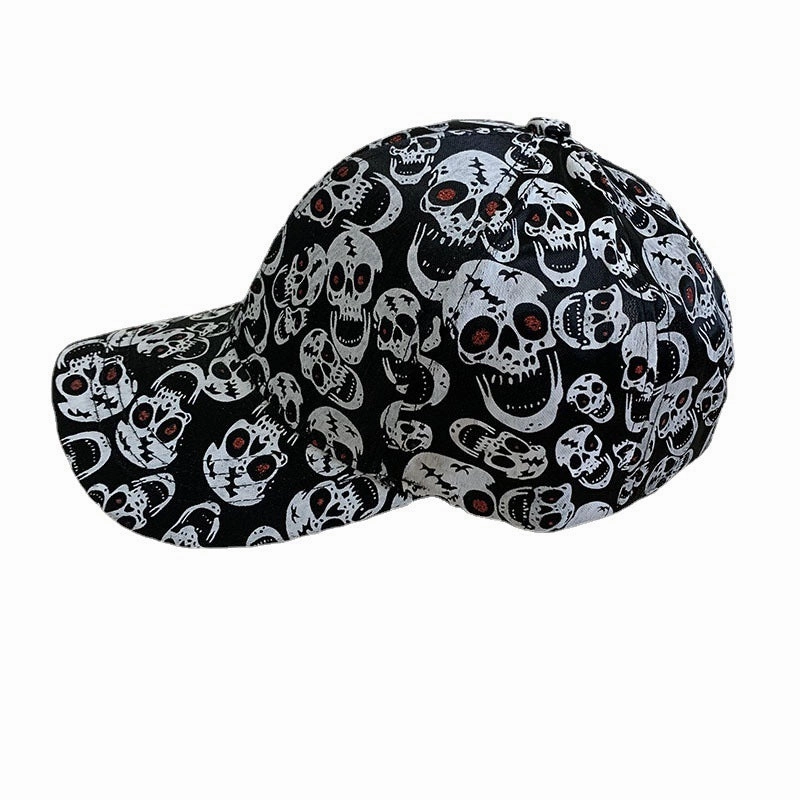 Wholesale Halloween Atmosphere Funny Skull Fashion All-match Baseball Cap
