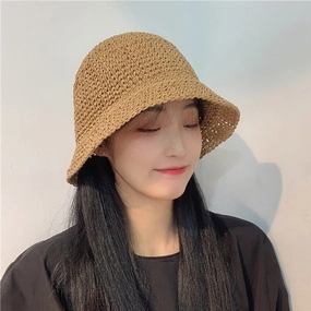 Wholesale Hand-woven Bucket Hat