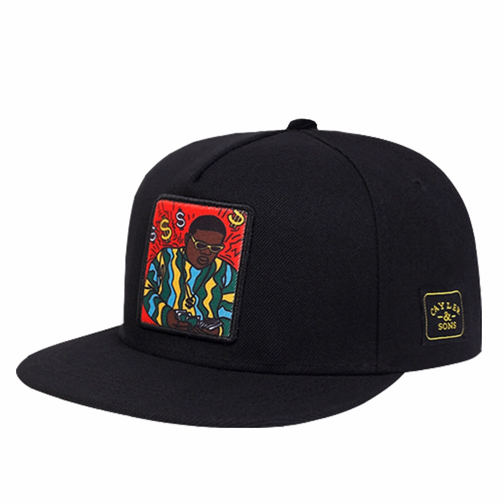 Wholesale High Street Fashion Flat Brim Baseball Cap with Initials