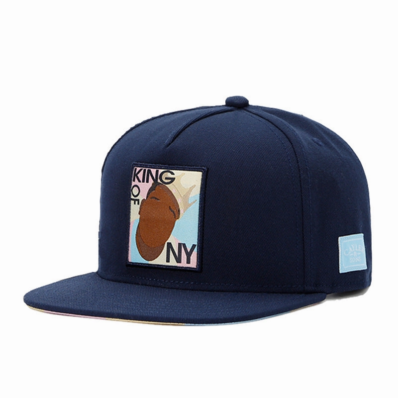 Wholesale High Street Fashion Flat Brim Baseball Cap with Initials