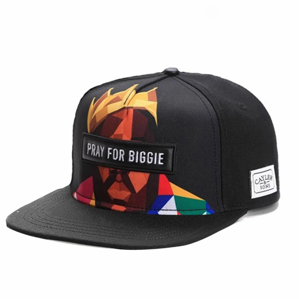 Wholesale High Street Fashion Flat Brim Baseball Cap with Initials