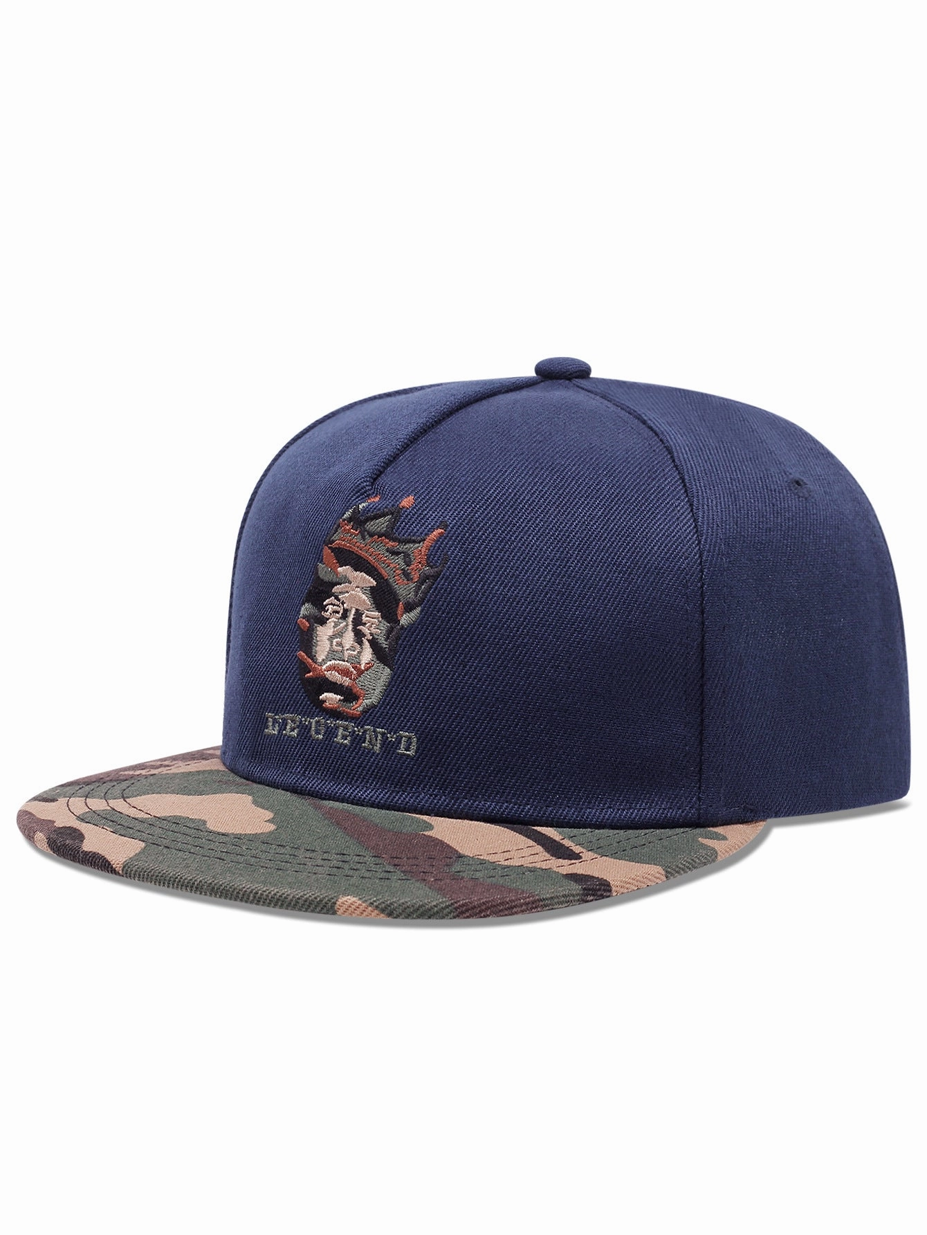 Wholesale High Street Fashion Flat Brim Baseball Cap with Initials