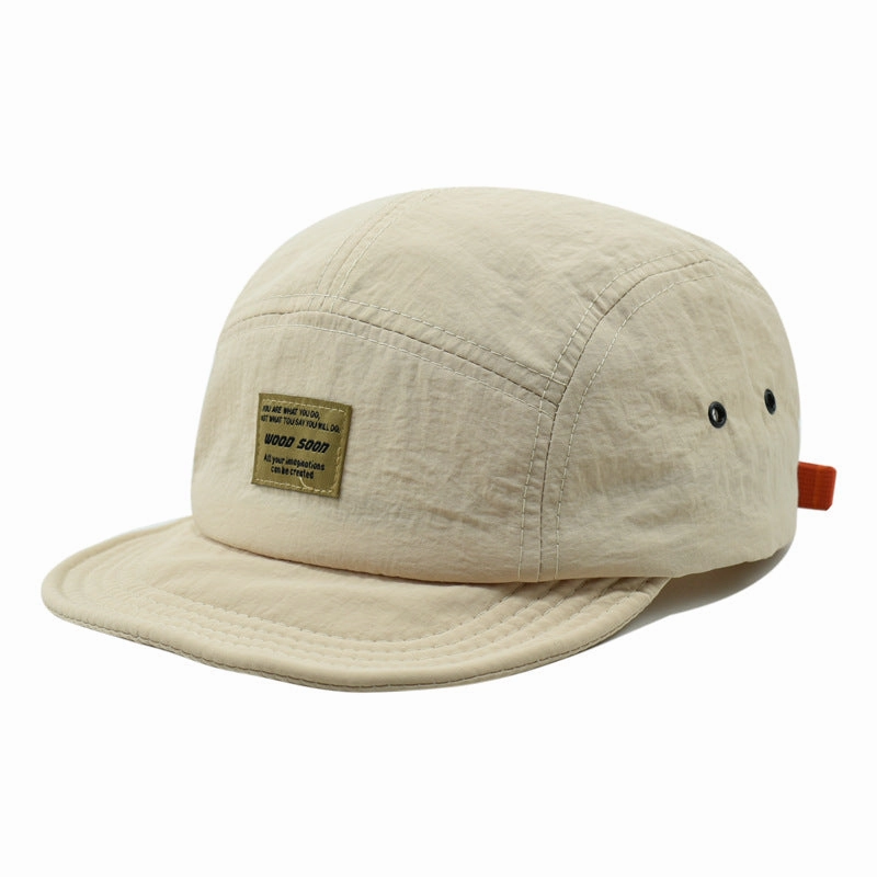 Wholesale Hip-hop style short brim retro sun visor soft top baseball hat