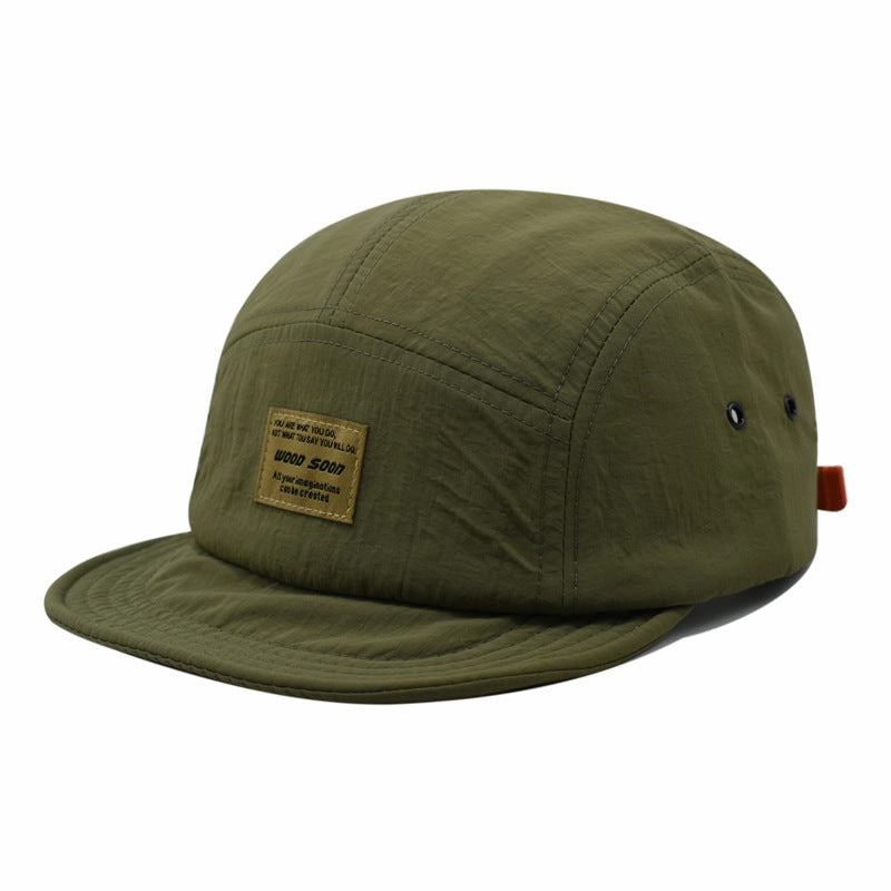 Wholesale Hip-hop style short brim retro sun visor soft top baseball hat