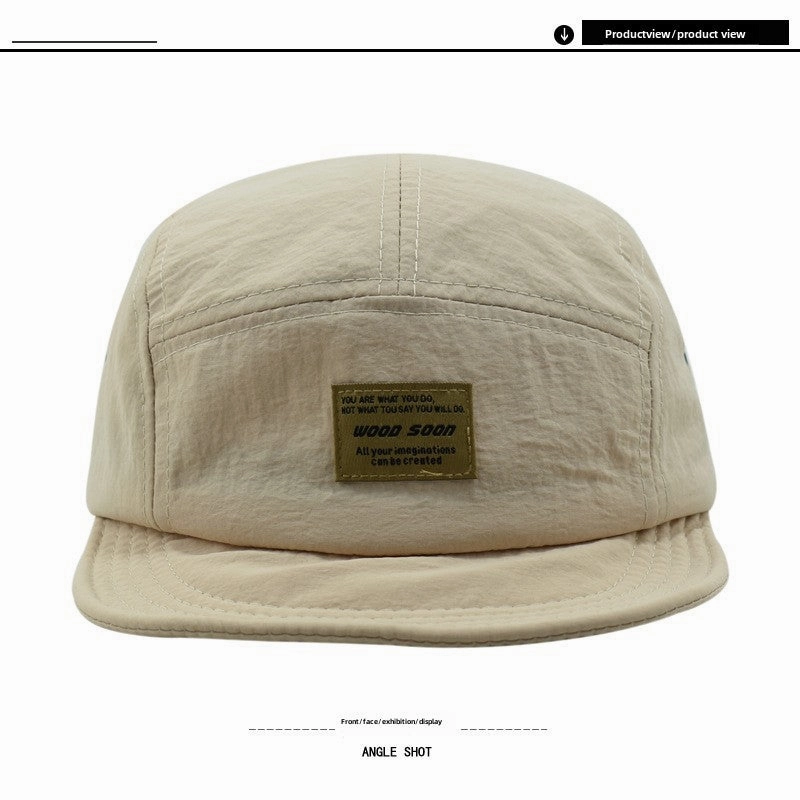 Wholesale Hip-hop style short brim retro sun visor soft top baseball hat