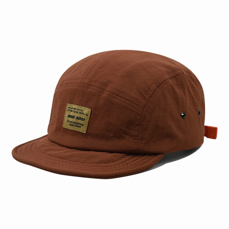Wholesale Hip-hop style short brim retro sun visor soft top baseball hat