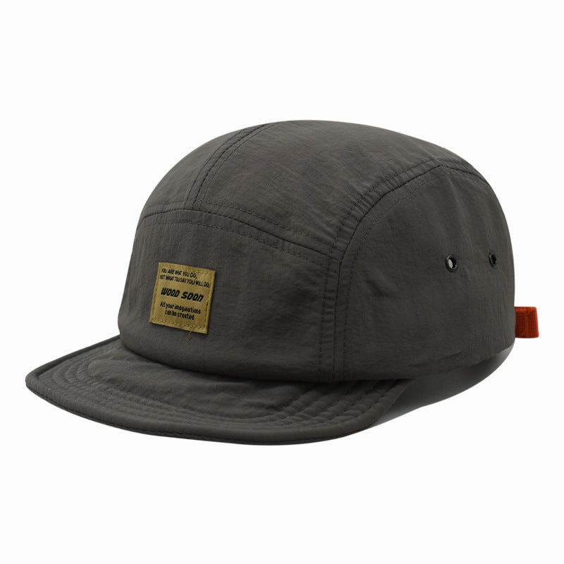 Wholesale Hip-hop style short brim retro sun visor soft top baseball hat