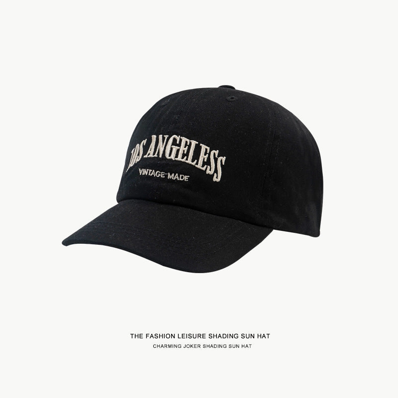 Wholesale Japanese retro washed distressed embroidered soft top cap