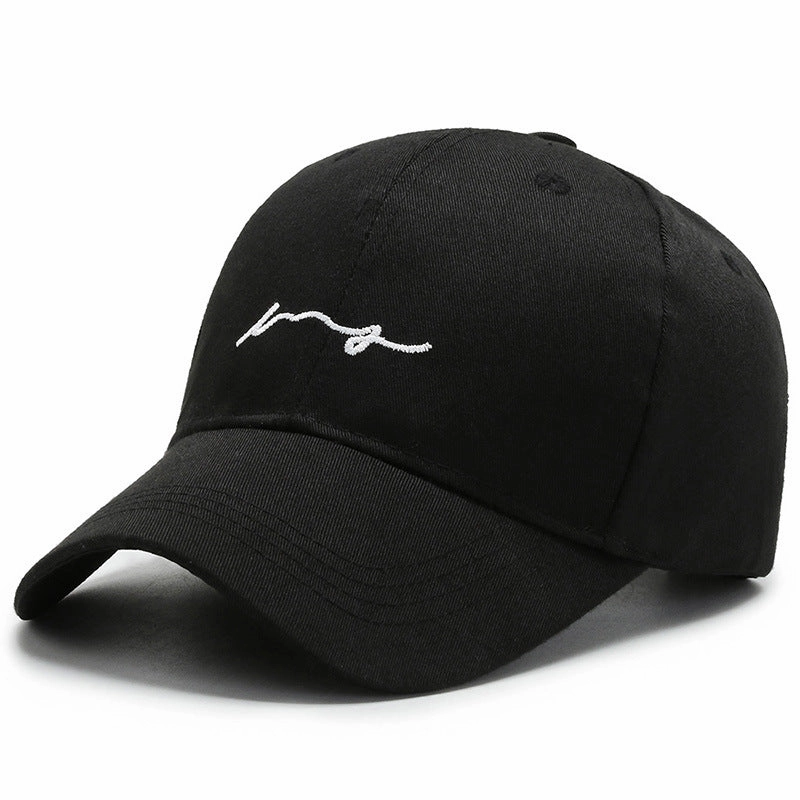 Wholesale Japanese style casual sun visor letter curved brim cap