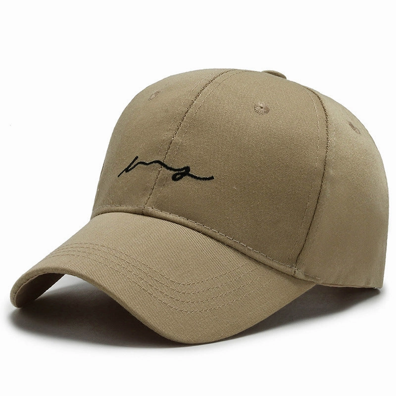 Wholesale Japanese style casual sun visor letter curved brim cap