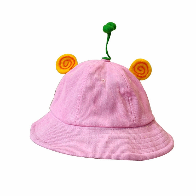 Wholesale Kids Bean Sprouts Corduroy Bucket Hat