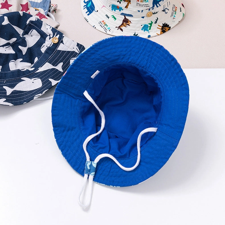 Wholesale Kids Summer Beach Polyester Bucket Hat