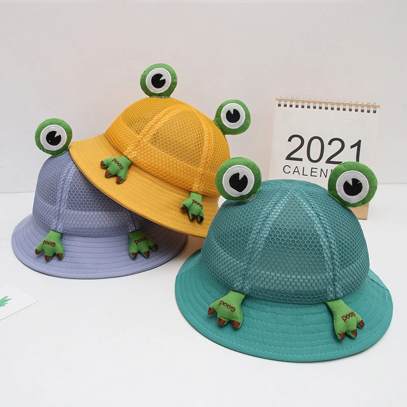 Wholesale Kids Summer Thin Cotton Bucket Hat
