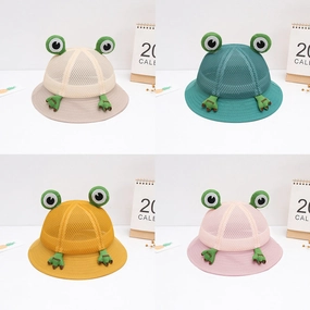 Wholesale Kids Summer Thin Cotton Bucket Hat