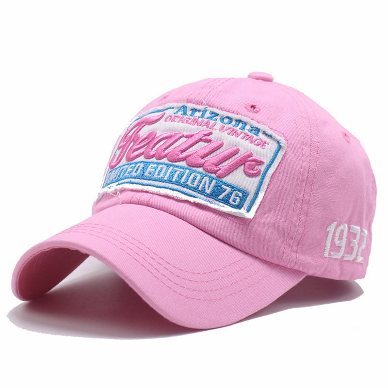 Wholesale Korean Version Outdoor Casual Letter Embroidered Baseball Cap