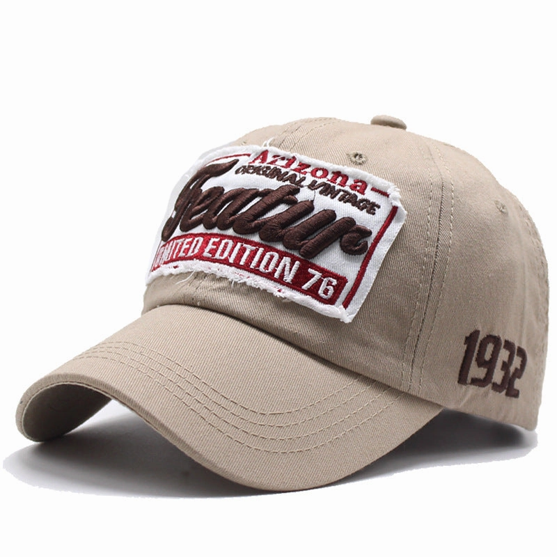 Wholesale Korean Version Outdoor Casual Letter Embroidered Baseball Cap