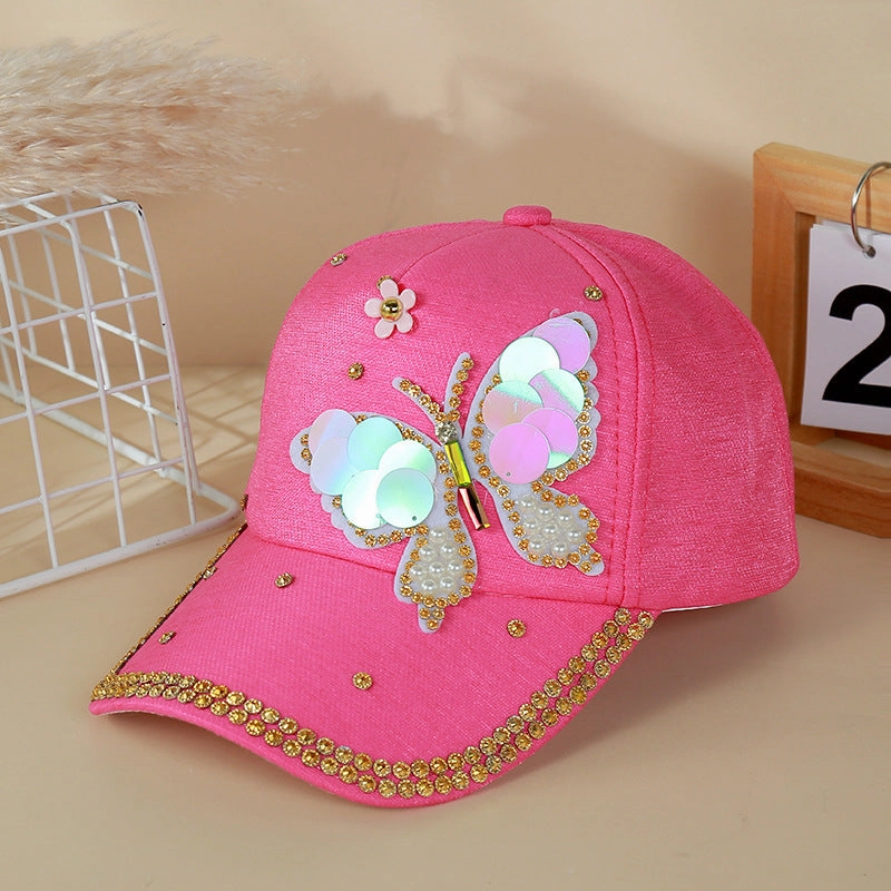 Wholesale Lace Breathable Sun Protection Face Small Baseball Cap
