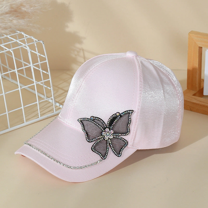 Wholesale Lace Breathable Sun Protection Face Small Baseball Cap