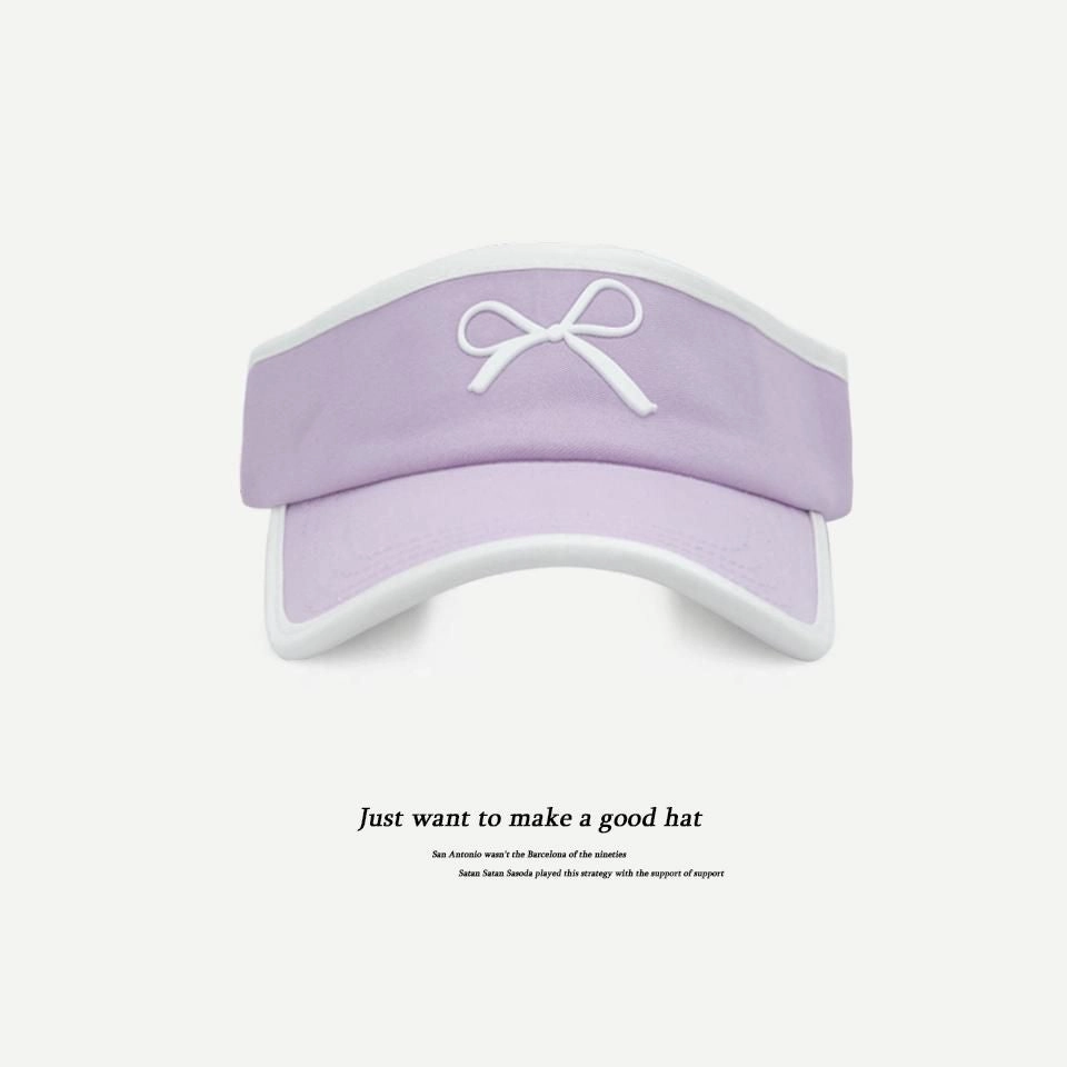 Wholesale Laminated Bow Sun Hat