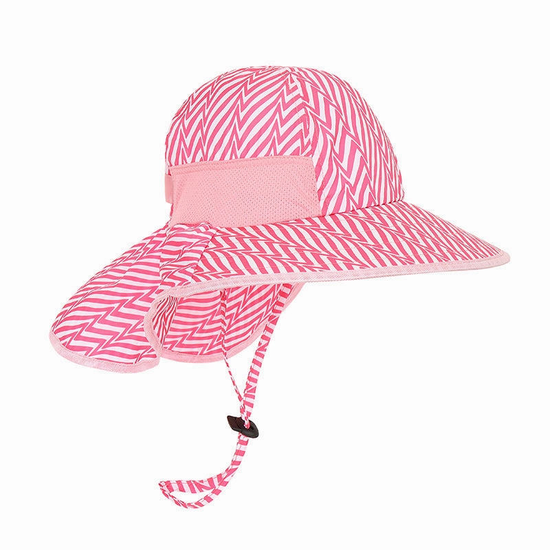 Wholesale large eaves decor Nylon Children's Fisherman Hat