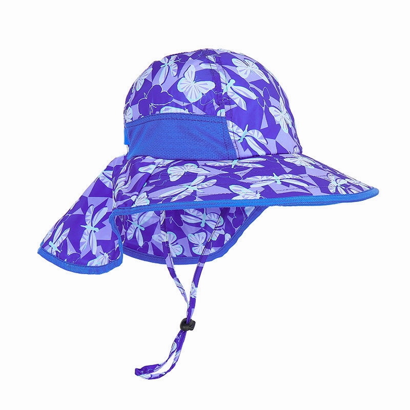 Wholesale large eaves decor Nylon Children's Fisherman Hat