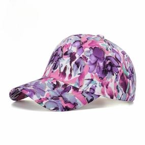 Wholesale Large Flower Outdoor Sun Protection Casual Baseball Cap