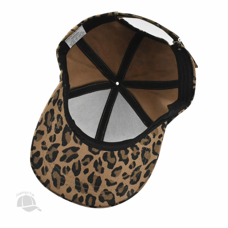Wholesale Leopard Print Baseball Cap for Men and Women
