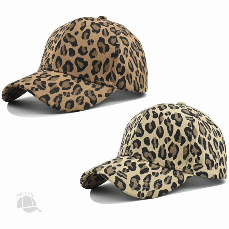Wholesale Leopard Print Baseball Cap for Men and Women