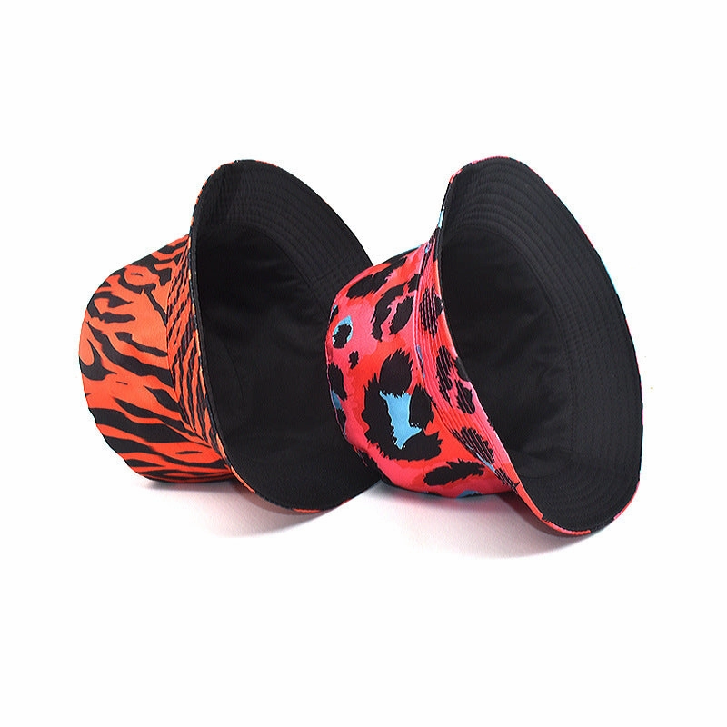 Wholesale Leopard Print Polyester Bucket Hat