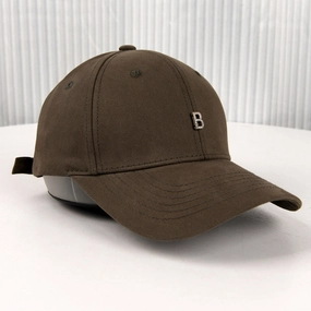 Wholesale  letter B baseball cap face small wide brim cap