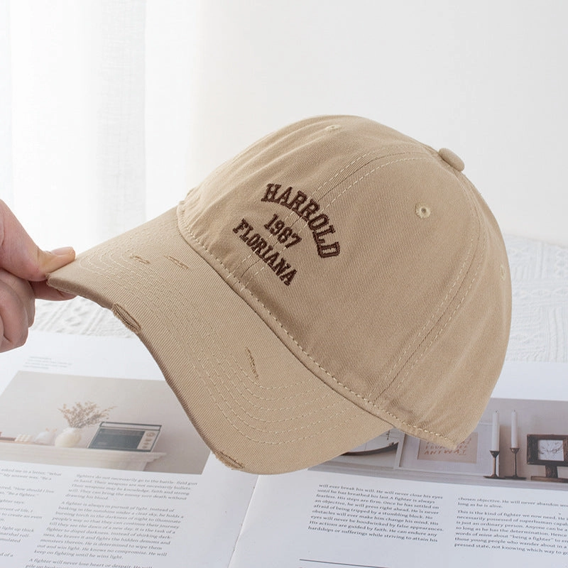 Wholesale Letter Embroidered Pink Baseball Cap Soft Top Cap
