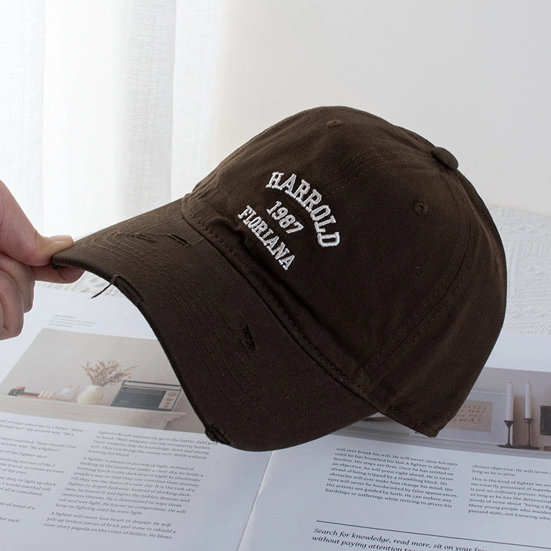 Wholesale Letter Embroidered Pink Baseball Cap Soft Top Cap