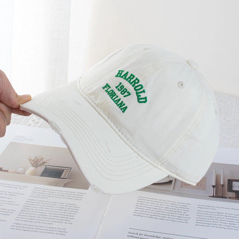 Wholesale Letter Embroidered Pink Baseball Cap Soft Top Cap