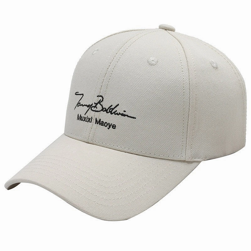 Wholesale Letter Embroidery Casual Versatile Fashion Minimalist Baseball Cap