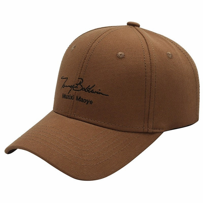 Wholesale Letter Embroidery Casual Versatile Fashion Minimalist Baseball Cap