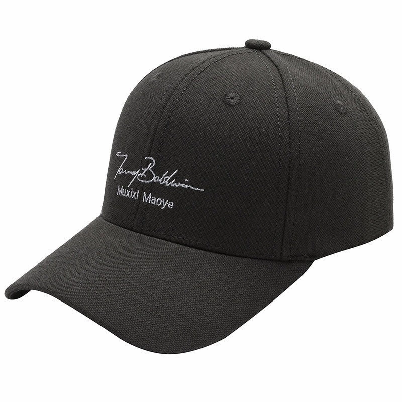 Wholesale Letter Embroidery Casual Versatile Fashion Minimalist Baseball Cap