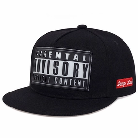Wholesale Letter Hip Hop Flat Brim Hat Street Fashion Baseball Cap