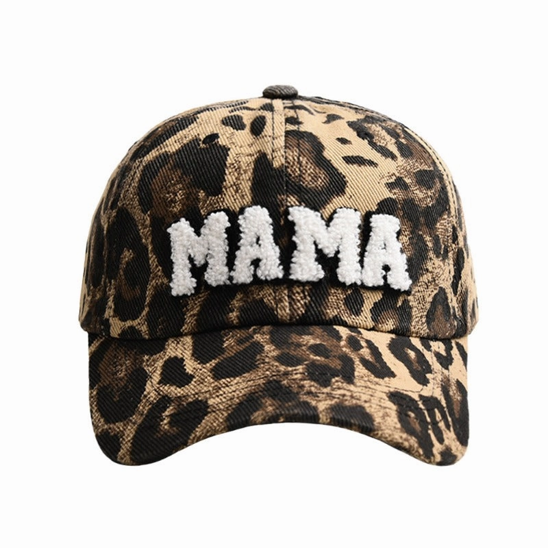 Wholesale Letter MAMA Embroidery Outdoor Sunshade and Sun Protection Duckbill Cap