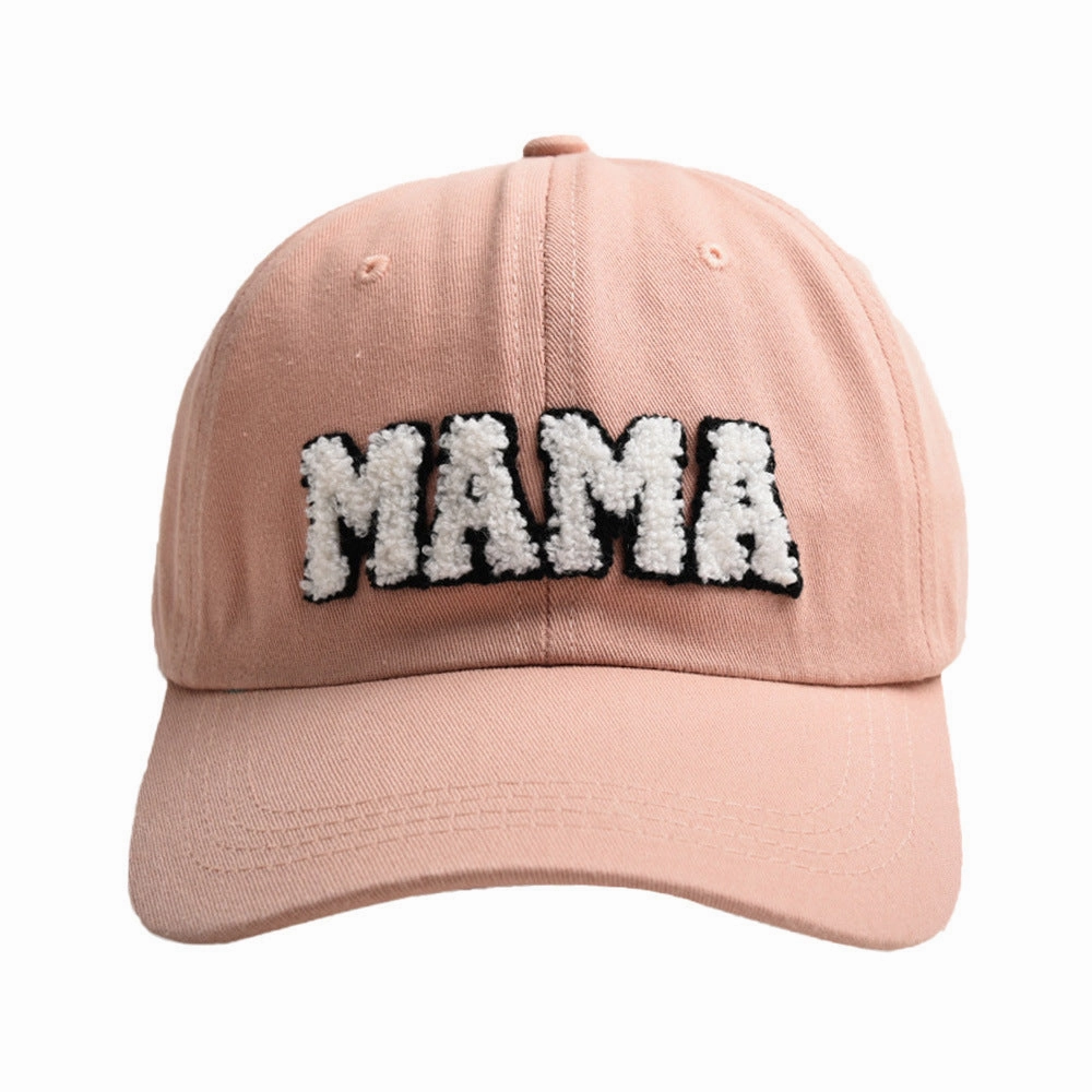Wholesale Letter MAMA Embroidery Outdoor Sunshade and Sun Protection Duckbill Cap